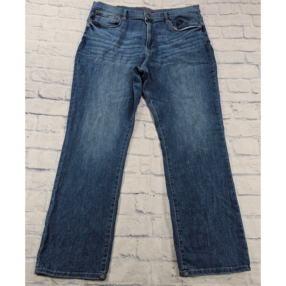 Lucky Brand 223 Straight Jeans Mens 40x32 Blue Medium Wash Denim